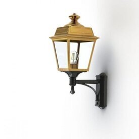 Place des Vosges 01.03. Tradition | Messing Wandleuchte – klassische Außenleuchte mit Ausladung von Roger Pradier